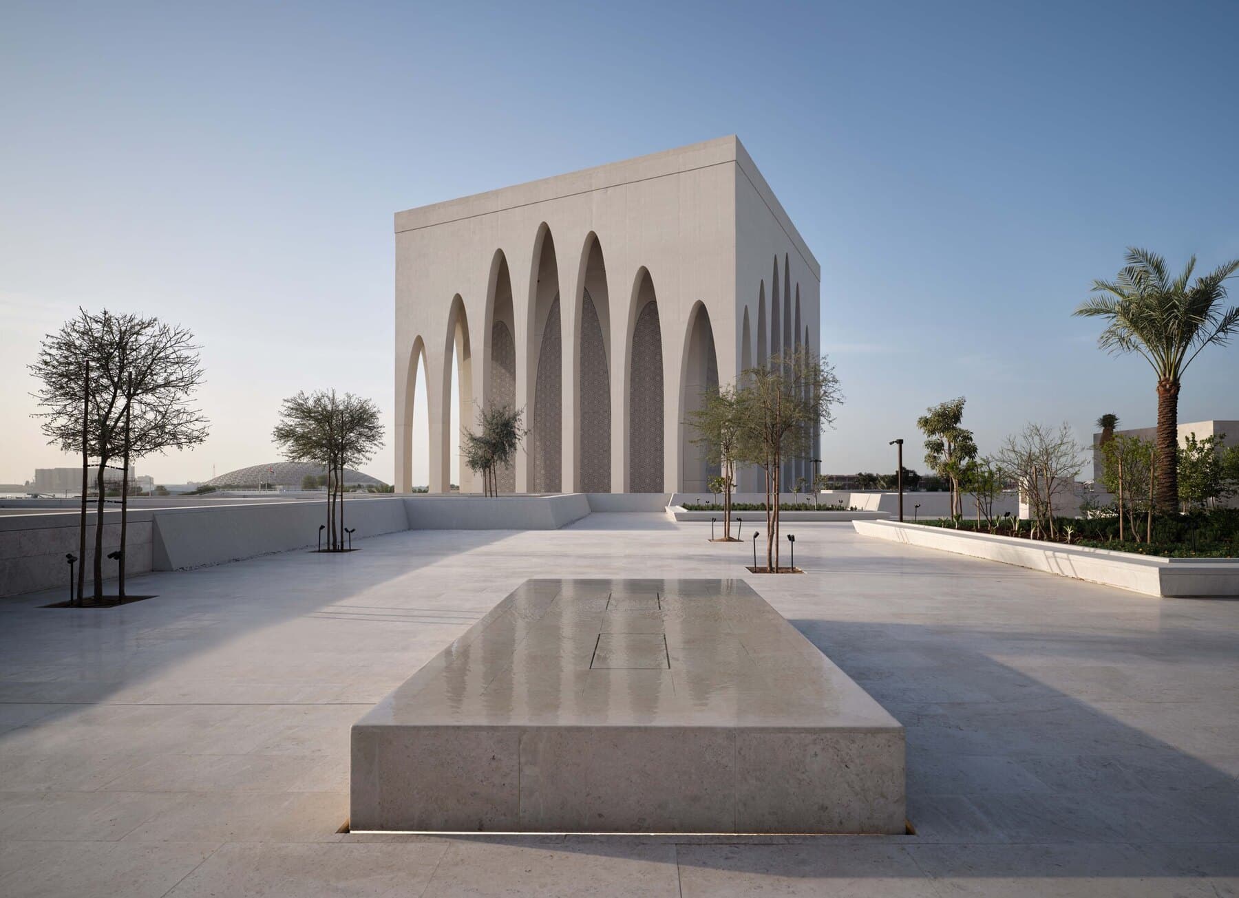Abrahamic Family House, Abu Dhabi, United Arab Emirates. 2021–2030. Photo: