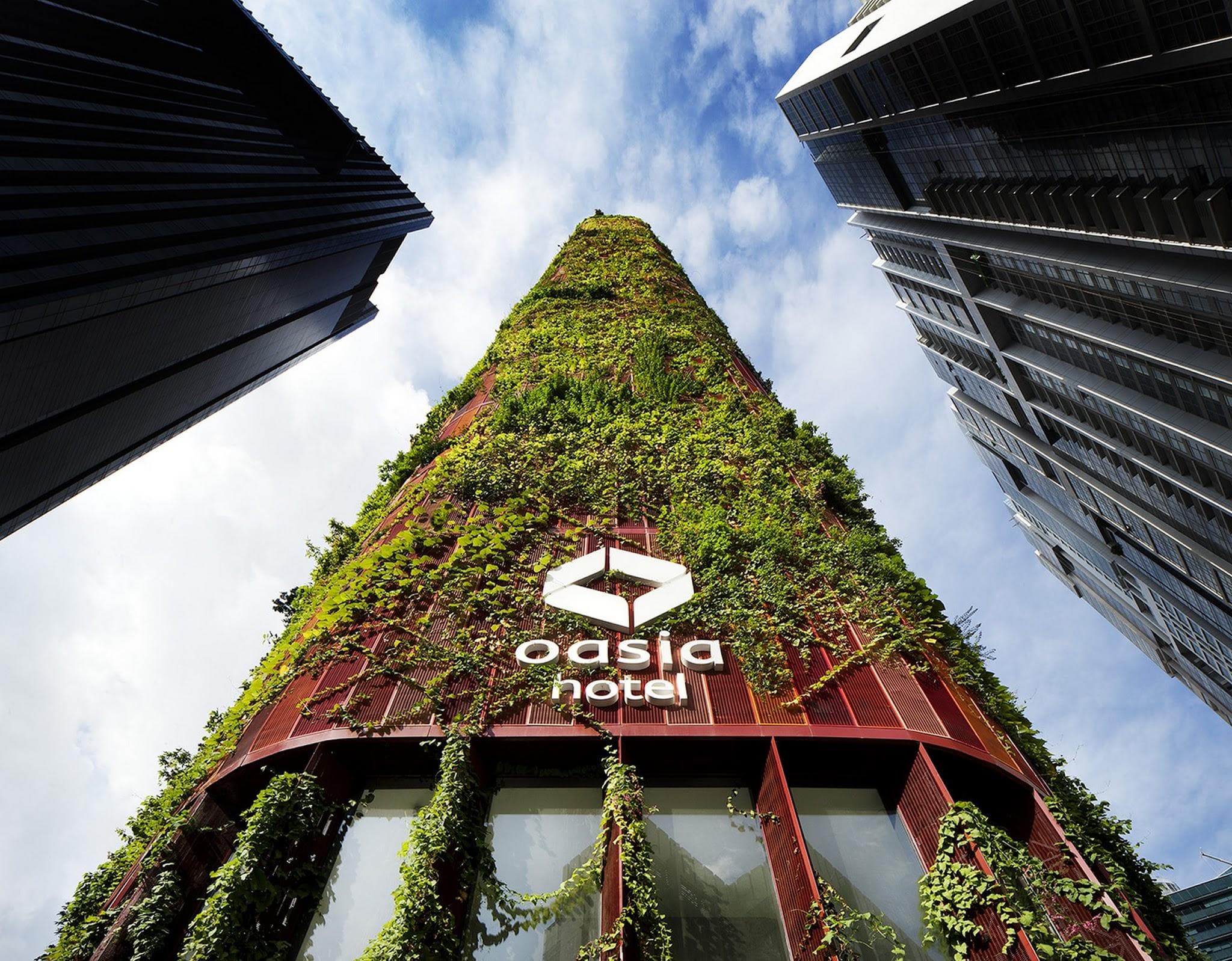 Oasia Hotel Downtown, Singapore, Singapore. 2011–2020. Photo: WOHA Architects