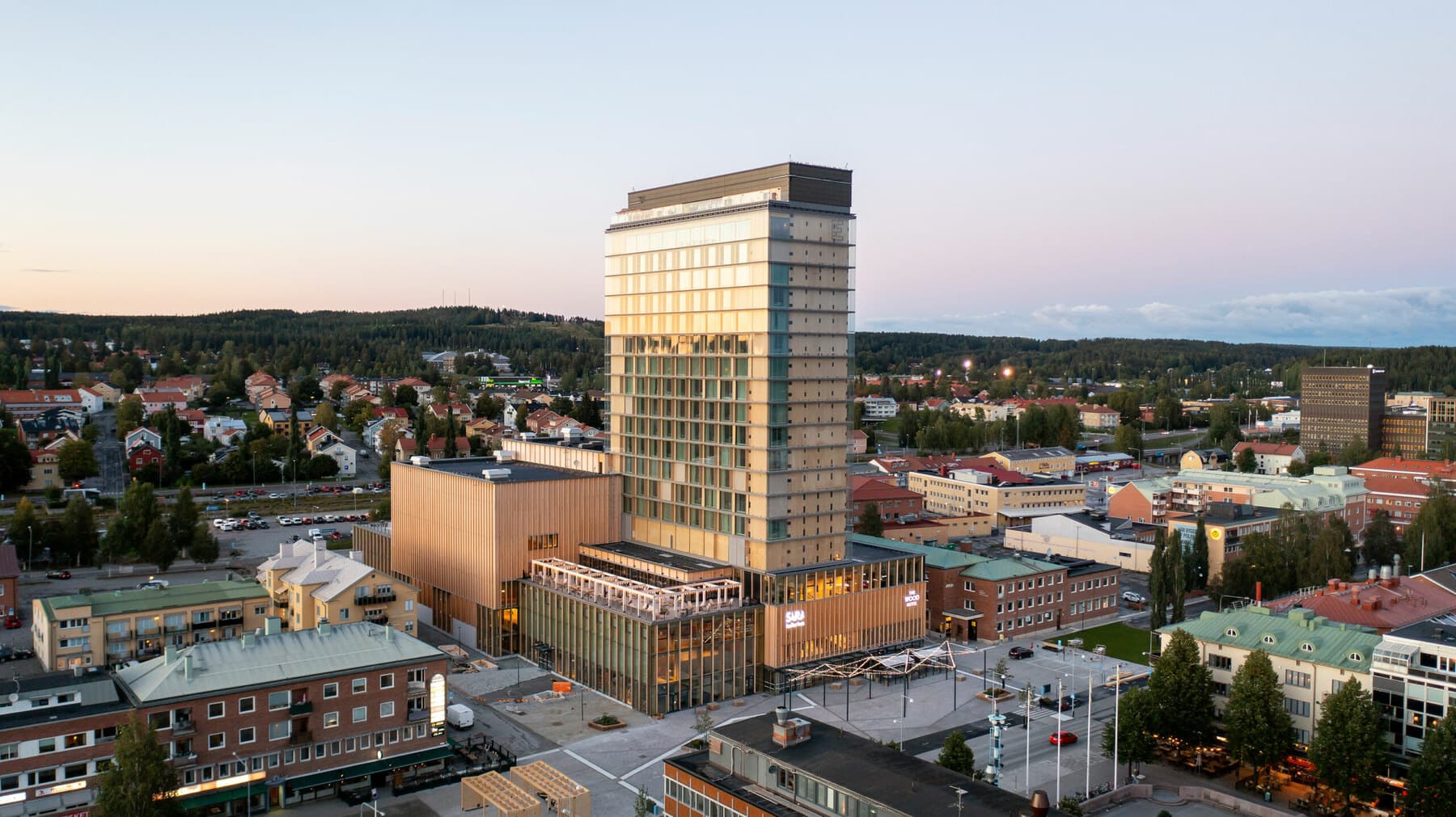 Sara Cultural Centre, Skellefteå, Sweden. 2021–2030. Photo: