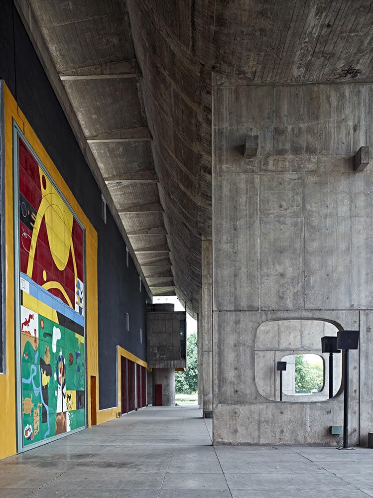 Palace of Assembly, Chandigarh, India. 1961–1970. Photo: Fondation Le Corbusier / credited archive
