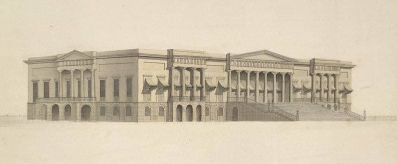Town Hall Mumbai, Mumbai, India. 1831–1840. Photo: The British Library