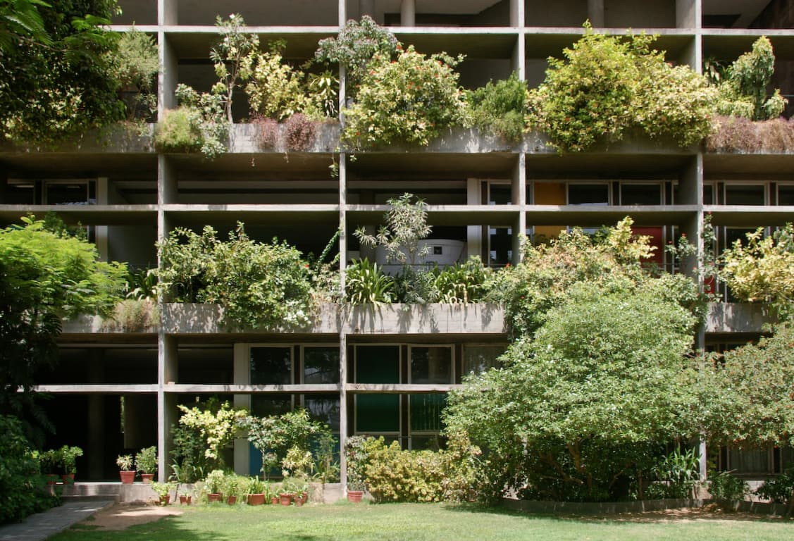 Mill Owners' Association Building, Ahmedabad, India. 1951–1960. Photo: Thomas_Winwood