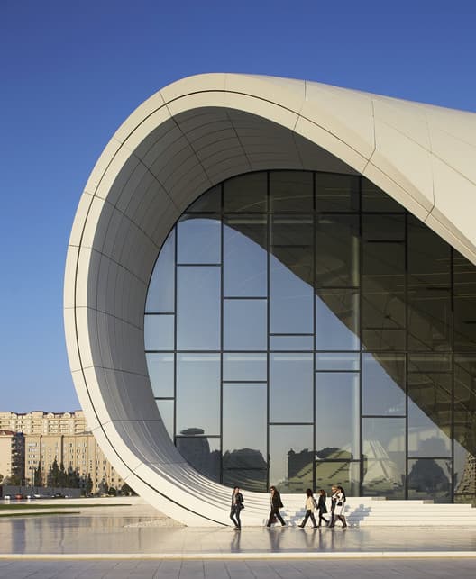 Heydar Aliyev Center, Baku, Azerbaijan. 2011–2020. Photo: Hufton + Crow