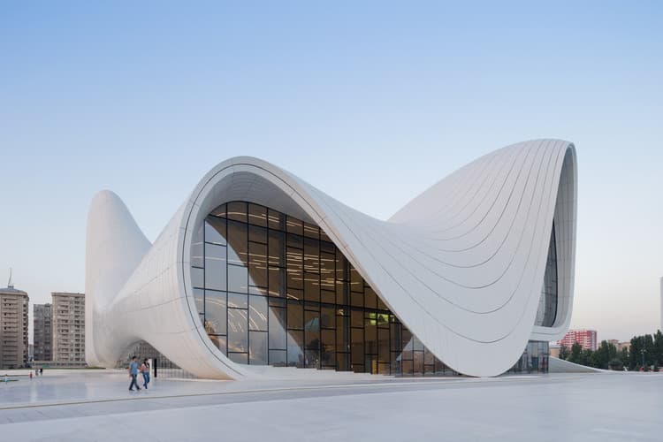 Heydar Aliyev Center, Baku, Azerbaijan. 2011–2020. Photo: Iwan Baan