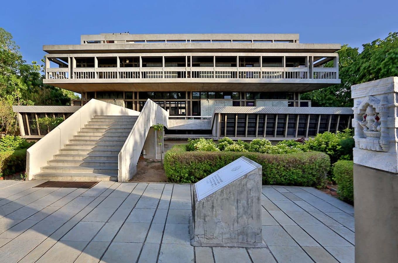The Institute of Indology, Ahmedabad, India. 1961–1970. Photo: Vastu Shilpa Foundation